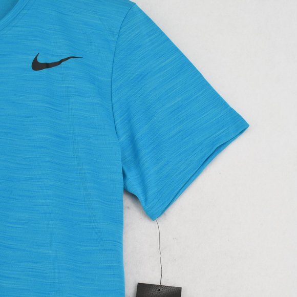 Nike Training T-Shirt Mens Dri-Fit Lightweight Stretch Activewear Performance Te - Picture 4 of 7